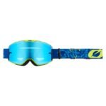 Мотокрос Очила O'Neal B-20 Strain V.22 Blue/Neon Yellow - Radium Blue