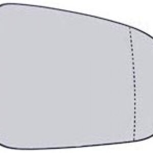 Right aspherical mirror glass with heating for Ford Mondeo after 12.2014