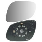 Right aspherical mirror glass with heating for Porsche Cayenne 09.2002-2007