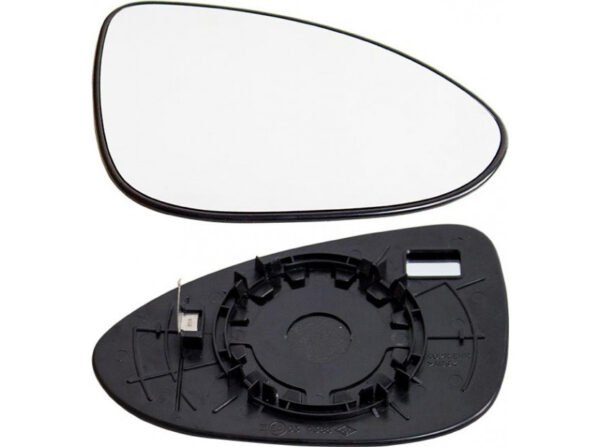 Right convex mirror glass without heating for Chevrolet Aveo 07.2011-08.2020