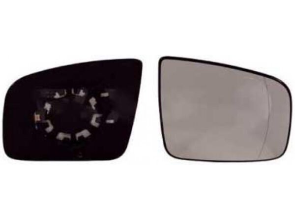 Right convex mirror glass without heating for Daewoo Tico 01.1991-01.2001