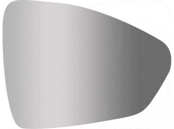 Right convex mirror glass without heating for Fiat Tipo after 01.2016