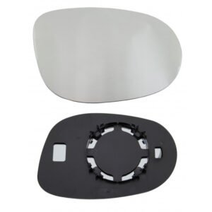 Right convex mirror glass without heating for Ford Ka 10.2008-04.2016