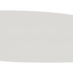Right convex mirror glass without heating for Ford Sierra 08.1982-02.1993