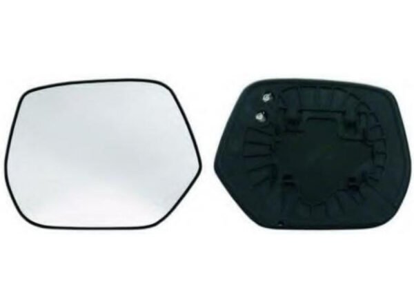 Right convex mirror glass without heating for Honda Cr-v 09.2006-12.2011