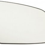 Right convex mirror glass without heating for Opel Zafira B 2008-10.2014