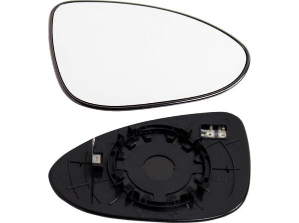 Right convex mirror glass with heating for Chevrolet Aveo 07.2011-08.2020