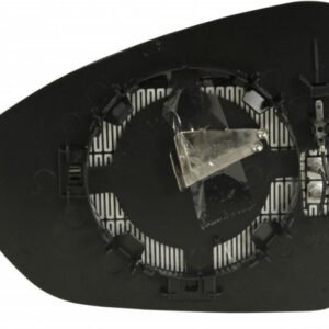 Right convex mirror glass with heating for Fiat Tipo after 01.2016