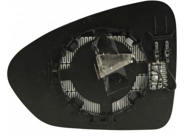 Right convex mirror glass with heating for Fiat Tipo after 01.2016