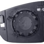 Right convex mirror glass with heating for Ford Kuga after 03.2019