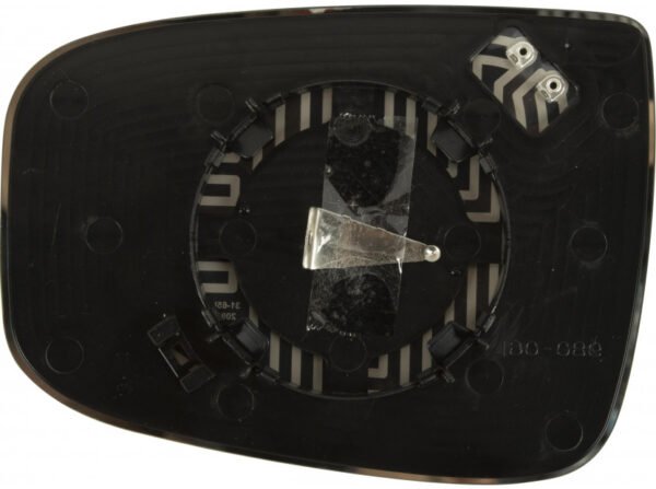 Right convex mirror glass with heating for Hyundai ix20 11.2010-05.2019