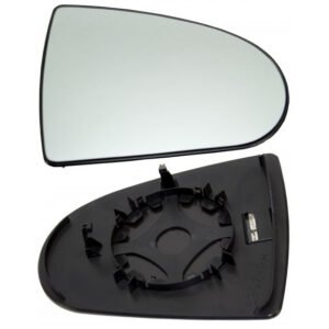 Right convex mirror glass with heating for Mitsubishi Colt 10.2003-06.2012