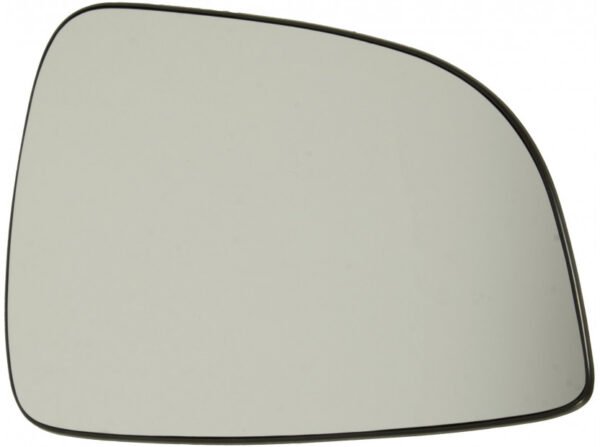 Right convex mirror glass with heating for Opel Astra H 2009-