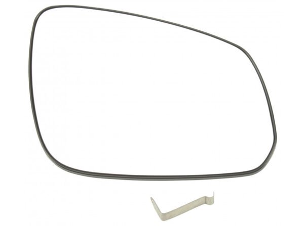 Right convex mirror glass with heating for Opel Karl 12.2015-12.2019
