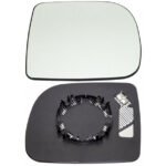 Right convex mirror glass with heating for Renault Kangoo 08.1997-02.2008