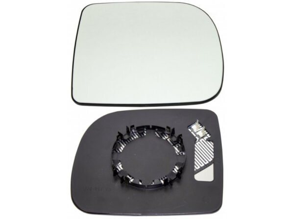 Right convex mirror glass with heating for Renault Kangoo 08.1997-02.2008