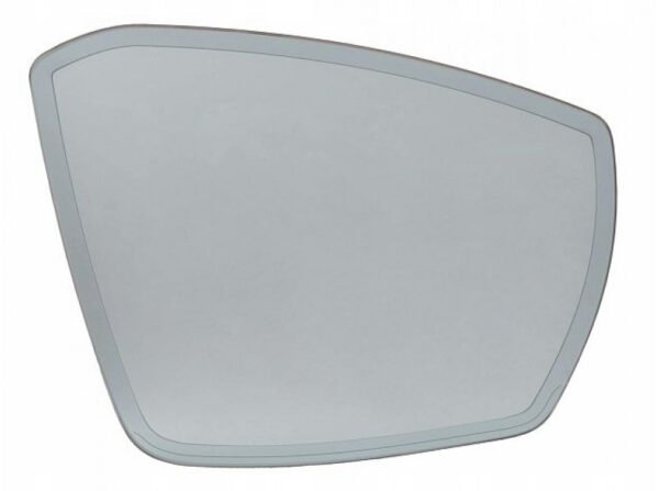 Right convex mirror glass with heating for Skoda Octavia after 11.2019