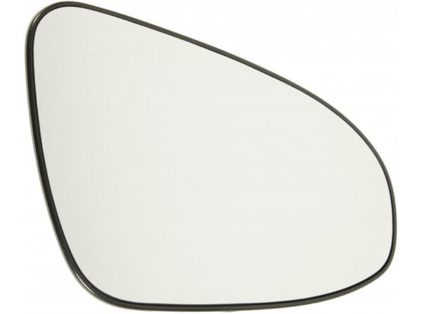 Right convex mirror glass with heating for Toyota Yaris made in France 12.2010-07.2019