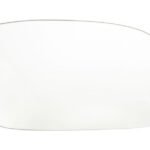 Right flat mirror glass without heating for Daewoo Nexia/Cielo 02.1995-03.2001