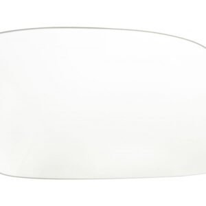 Right flat mirror glass without heating for Daewoo Nexia/Cielo 02.1995-03.2001