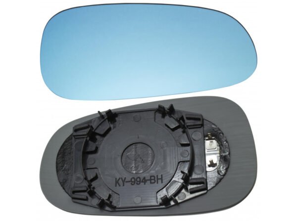 Right blue glass for heated mirror for Lancia Lybra 07.1999-10.2005