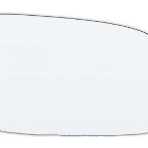 Right heated mirror glass for Citroen ZX 10.1993-02.1998