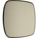 Convex left or right heated mirror glass for Renault Kangoo after 02.2008