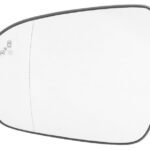 Left aspherical mirror glass without heating for Ford Mondeo after 12.2014