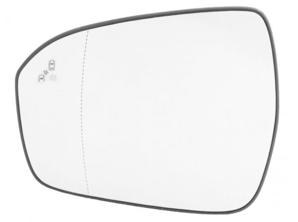 Left aspherical mirror glass without heating for Ford Mondeo after 12.2014