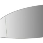 Left aspherical mirror glass without heating for Nissan Primera P12 01.2002-08.2008