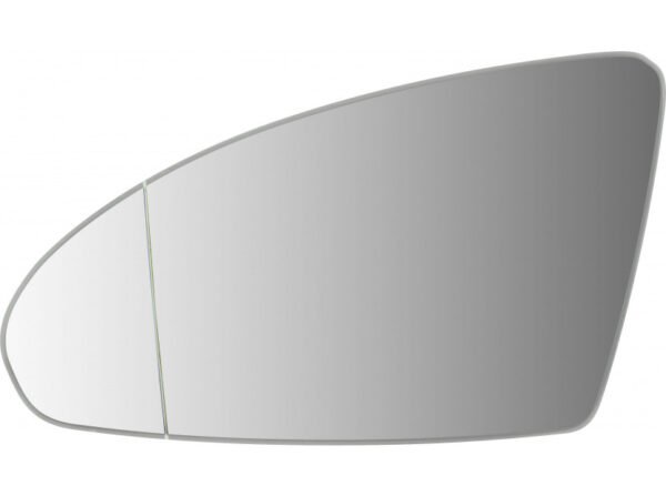 Left aspherical mirror glass without heating for Nissan Primera P12 01.2002-08.2008