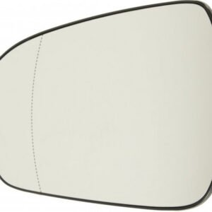 Left aspherical mirror glass with heating for Ford Mondeo after 12.2014