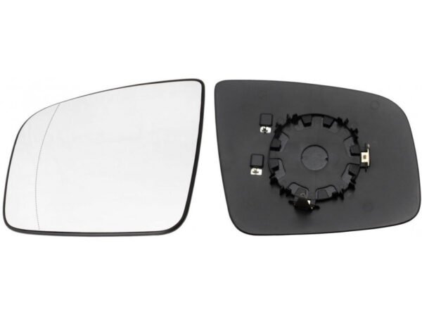 Left aspherical mirror glass with heating for Mercedes V class Vito/Viano W639 09.2003-10.2014