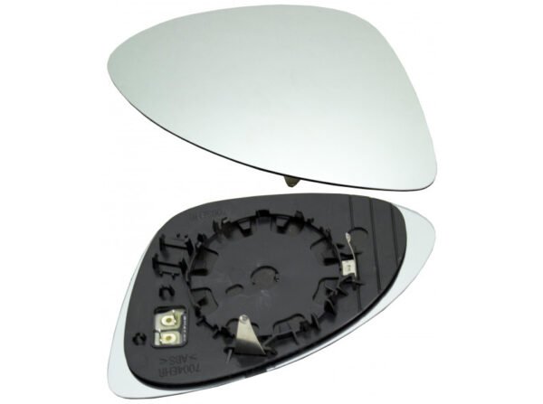 Left aspherical mirror glass with heating for Porsche Cayenne 06.2010-12.2016