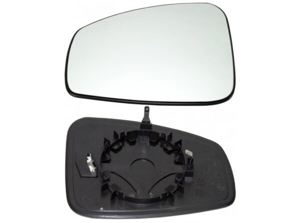 Left aspherical mirror glass with heating for Renault Fluence 02.2010 -