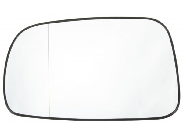 Left aspherical mirror glass with heating for Toyota Corolla Verso 05.2004-04.2009