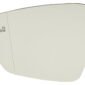 Left aspherical mirror glass with heating for Volkswagen T-roc 11.2017 -
