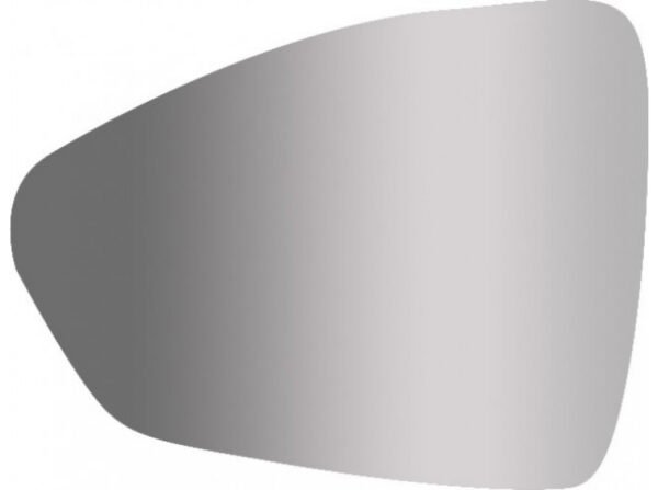 Left convex mirror glass without heating for Fiat Tipo after 01.2016