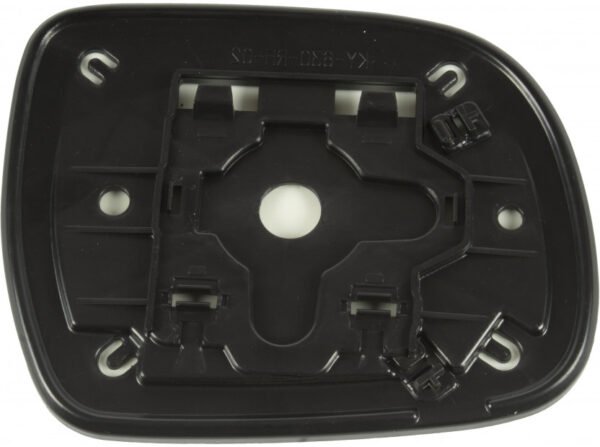 Left convex mirror glass without heating for Toyota Hilux 08.2005-01.2015