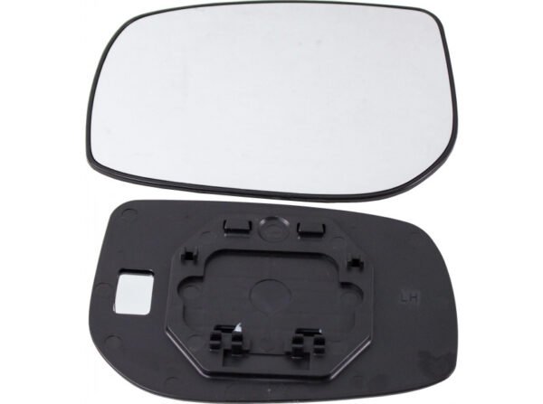 Left convex mirror glass without heating for Toyota Yaris 11.2005-12.2010