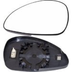 Left convex mirror glass with heating for Citroen C4 10.2004-12.2010