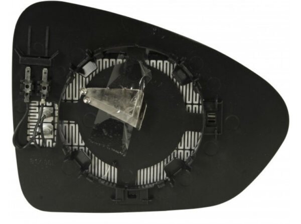 Left convex mirror glass with heating for Fiat Tipo after 01.2016