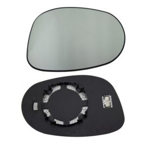 Left convex mirror glass with heating for Ford Ka 10.2008-04.2016