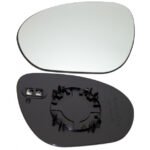 Left convex mirror glass with heating for Nissan Juke 06.2010-08.2019