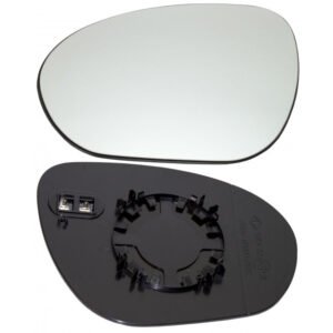 Left convex mirror glass with heating for Nissan Juke 06.2010-08.2019