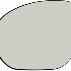 Left convex mirror glass with heating for Nissan Juke 06.2010-08.2019