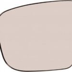 Left convex mirror glass with heating for Nissan Juke 06.2010-08.2019