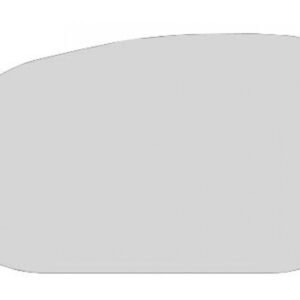 Left flat glass for mirror without heating for Chrysler Voyager 08.1991-09.1995