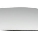 Left flat mirror glass without heating for Ford Escort 01.1980-07.1990