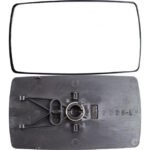 Left flat mirror glass without heating for Ford Escort 07.1990-01.1995